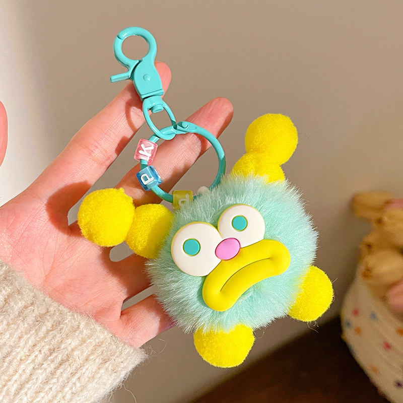 漫画かわいいぬいぐるみキーホルダーガールバッグ人形ペンダントカップル小さなギフトブティック小さな商品卸売|undefined