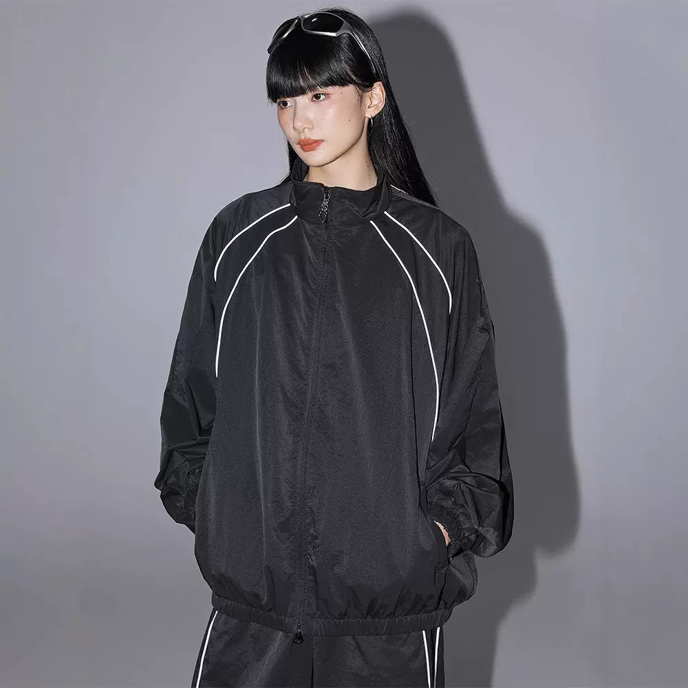 美式新款潮流情侣超宽松户外防风山系运动百搭防水休闲夹克外套