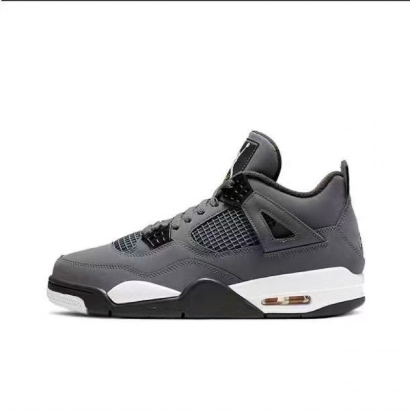 莆田靴ピュアオリジナル AJ4 バスケットボールシューズ黒赤電気母白セメントエアクッションジョー 4 ファッショントレンディな靴カップルスポーツシューズ|undefined