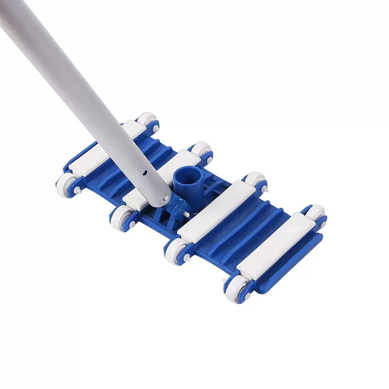 厂家直销 弹性蓝白相间吸池头 游泳池池底吸污头 量大从优