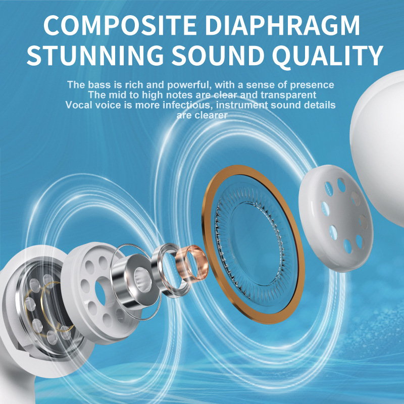 A18 Tws Wireless Bluetooth Headphones With Anc Noise Reduction_voghion.com