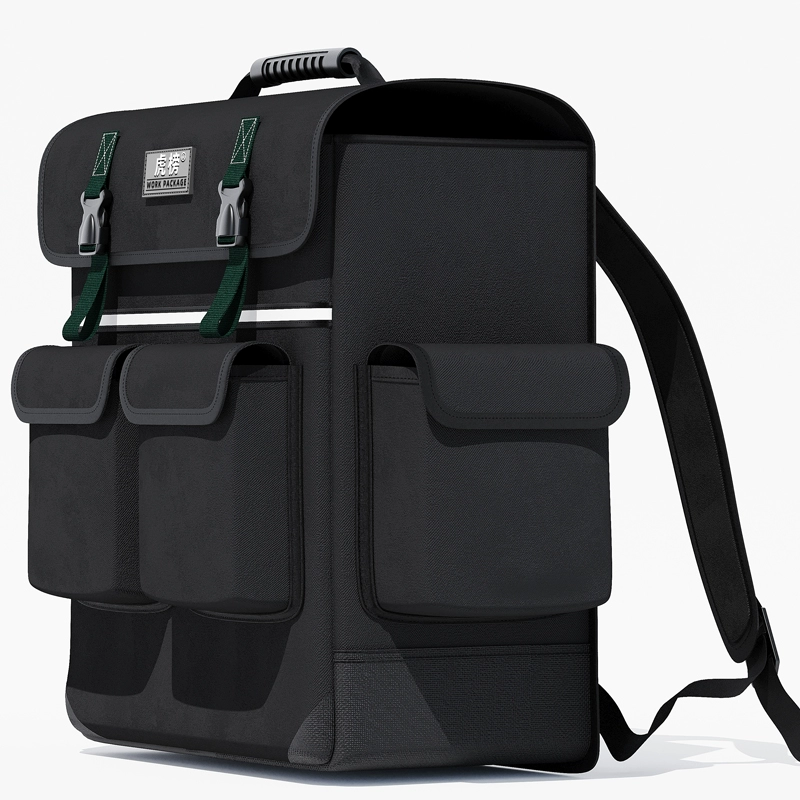 Сумка для инструментов через плечо, прочный и долговечный рюкзак, многофункциональная сумка для ремонта электрика, холщовое хранилище, портативное устройство.