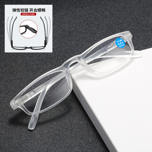 Cross-border Spring Leg Elder Vision Glasses Fashion Distant Vision Glasses Blue Light Blocking Reading Glasses Elder Reading Glasses Women KY2110