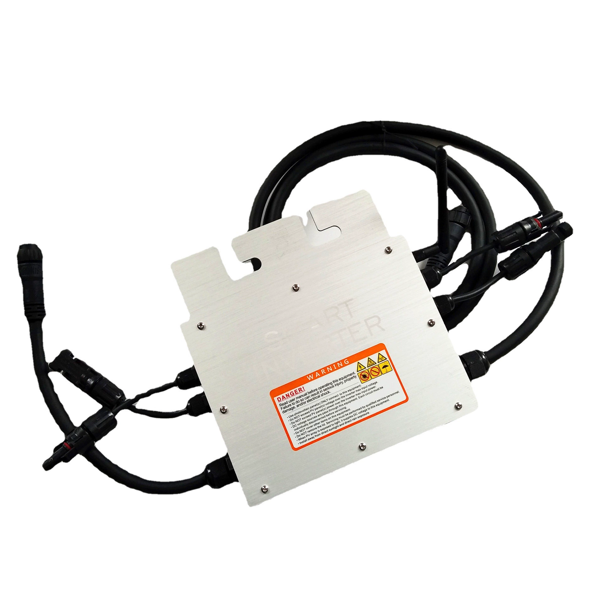 Миниатюрный Солнечный водонепроницаемый инвертор SG700MD, подключенный к сети, с инвертором версии WiFi