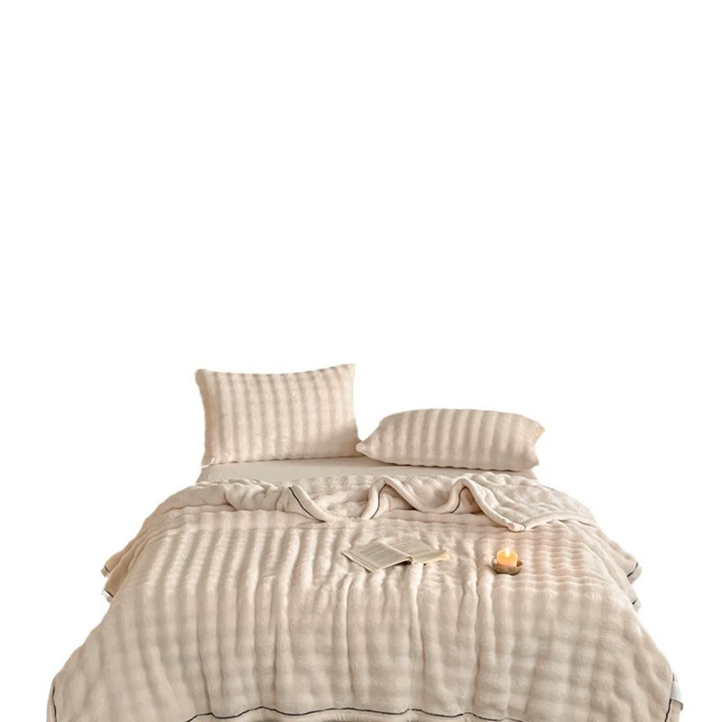 Plush duvet, sofa for sleep, keep warm cloak, increased thickness