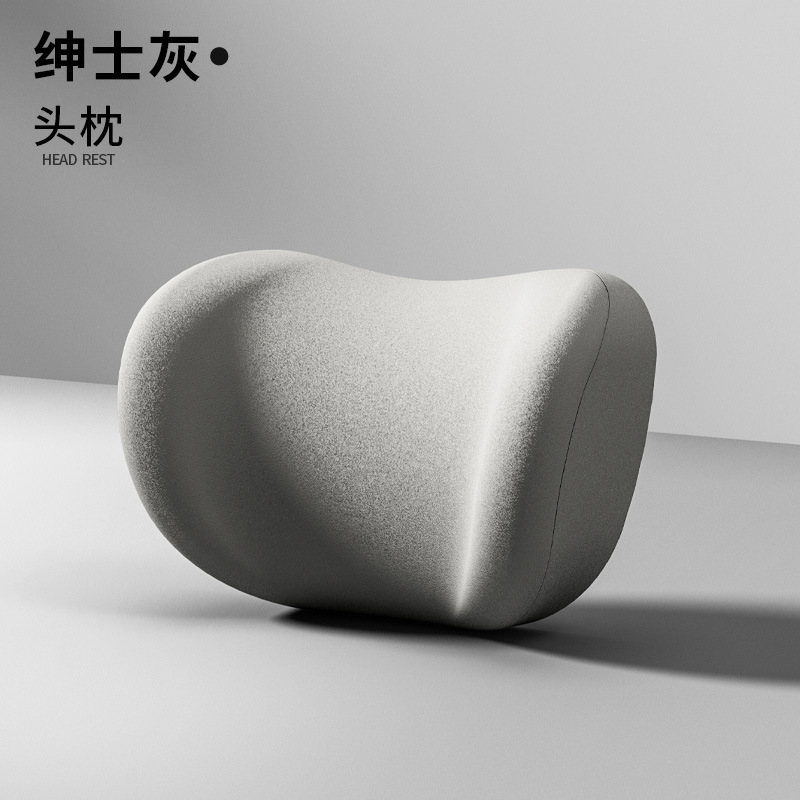 Car Headrest and Lumbar Support for Drivers, Memory Foam Support for Prolonged Sitting, Car Shoulder Pillow, Automotive Accessories