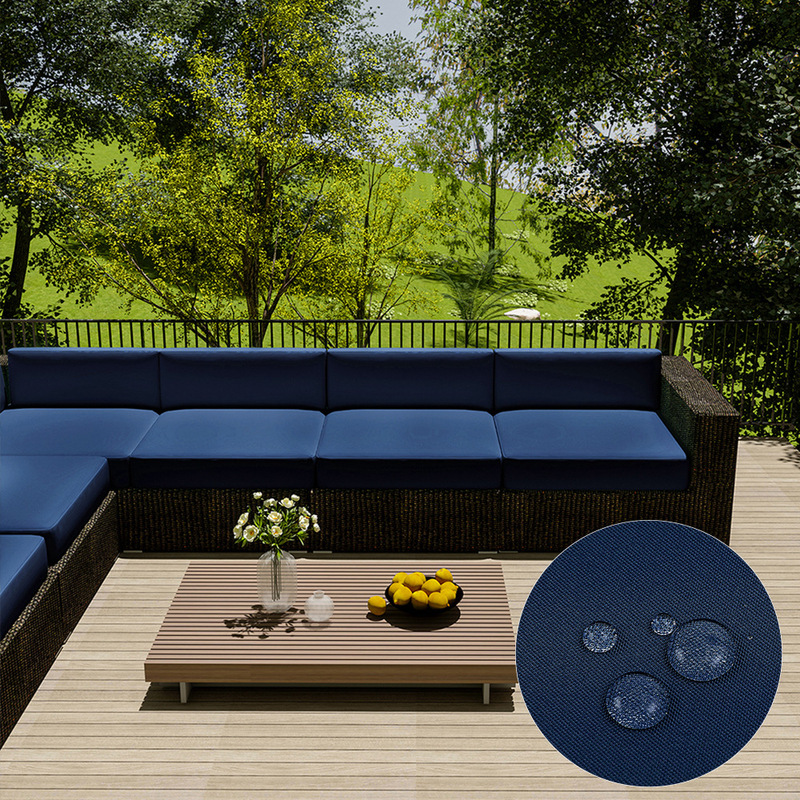 Outdoor Waterproof Sofa Cushion Cover Outdoor Garden Rattan Chair Sun Protection Cushion Protective Cover Courtyard Oxford Cloth Sofa Cover