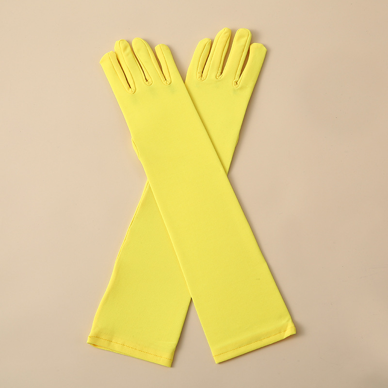 Guantes largos transparentes para mujer, negros, elásticos, de encaje, semitransparentes, para ópera, Halloween, actuaciones nocturnas, de malla