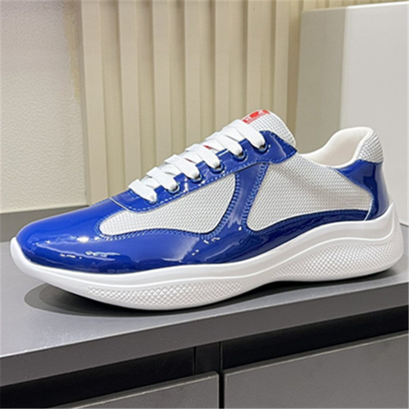 European and American Trendy Luxury Men's Shoes 2025 Autumn Patent Leather Breathable Versatile Fashionable Red Casual Shoes