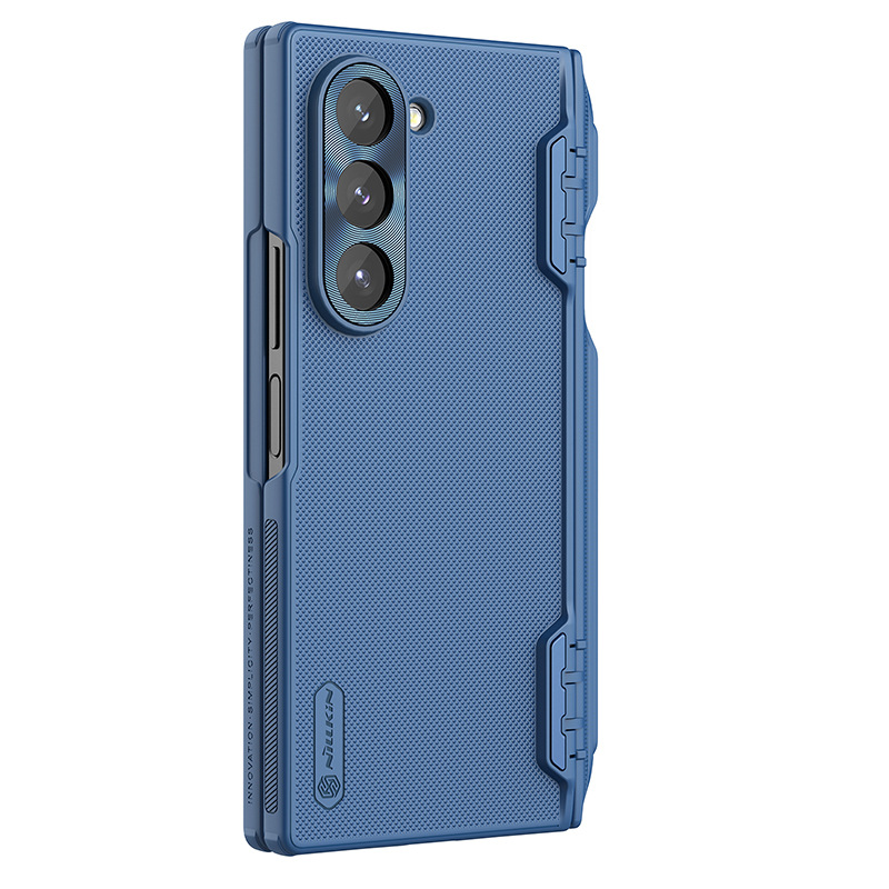 Ốp lưng Nillkin cho Samsung Z Fold 6 5G, vỏ bảo vệ mờ có khe cắm bút — Tấm chắn mờ FOLD (kiểu ống đựng bút) màu đen, Lá chắn mờ FOLD (kiểu ống đựng bút) màu xanh lam, Lá chắn mờ FOLD (kiểu ống đựng bút) màu xanh lá cây, Phiên bản đặc biệt không làm