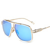 Trend fashionable retro metal sunglasses for beloved, European style