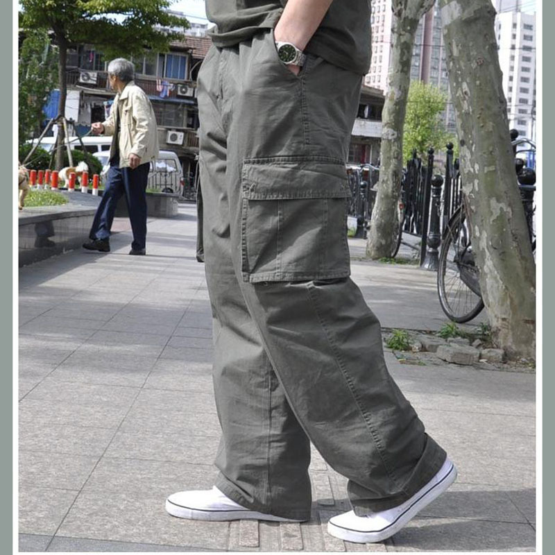 Factory direct plus fat plus size oversize overalls pants wholesale fat guy casual pants sports pants fat man multi-pocket thin men Factory direct plus fat plus size oversize overalls pants wholesale fat guy casual pants sports pants fat man multi-pocket thin men