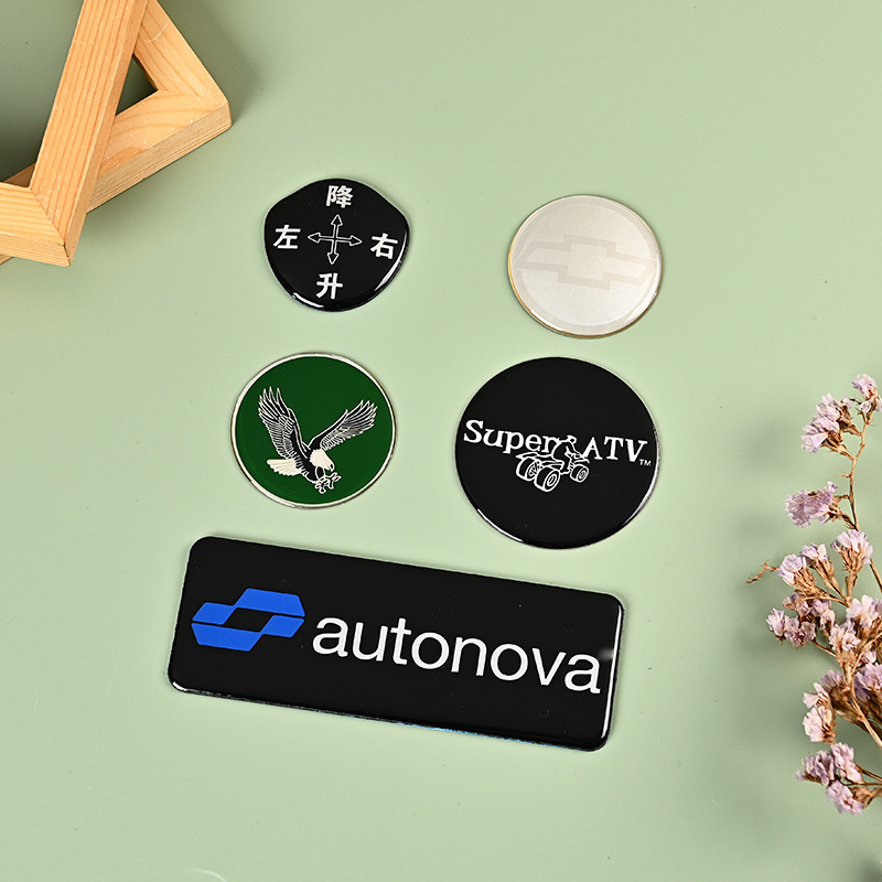 标牌厂铝制滴塑铝标立体背粘家具logo设备铭牌凹凸铭牌