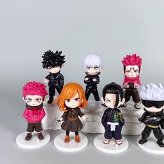 呪術回戦周辺q版五条悟手虎杖野薔薇伏黒恵夏油傑アニメ人形置物