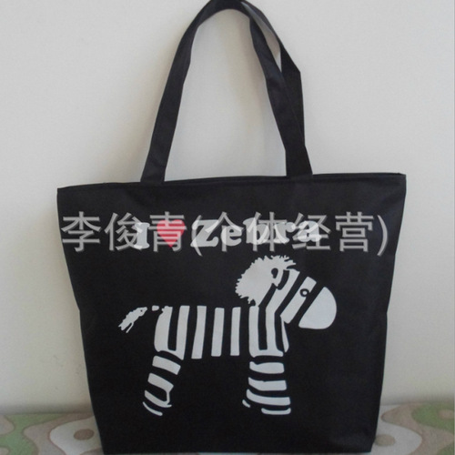 New canvas bag for women, large capacity, simple sketch style, fashionable shopping shoulder tote bag, wholesale, minimalist hand-held crossbody bag