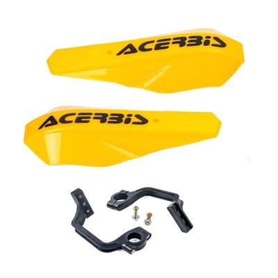 Vehículo todoterreno CQR Huayang Bozol Ladrador de motocicleta Gaosai manillar de diámetro reducido arco de protección contra caídas protector contra el viento