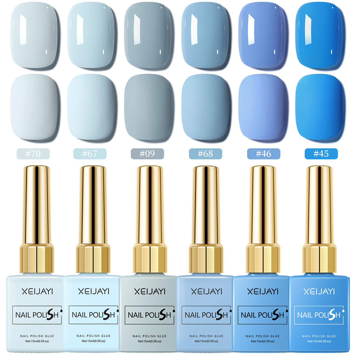 Azul puerto Clear Sky serie 2026 nueva crema azul mar azul manicura tienda especial