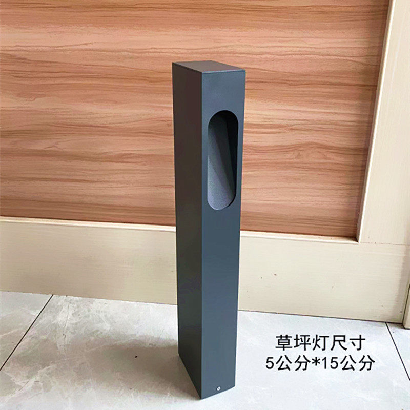 Paisaje lámpara de césped jardín al aire libre lámpara de columna baja lámpara de jardín lámpara de césped LED lámpara de aluminio iluminación de jardín parque