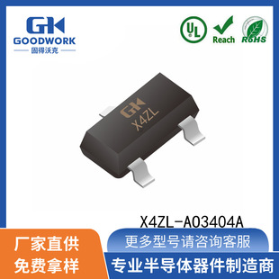 Ao3404A 6A30V 18mω Sot-23-3L Goodwork N-Channel Field-Effect Transistor Mos