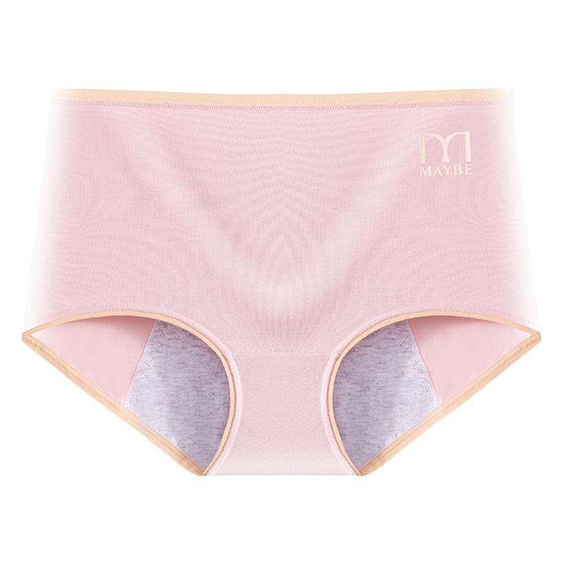 Cintura alta período fisiológico ropa interior período menstrual alargado capa a prueba de fugas Tía grande pantalones algodón refrescante Transpirable Calzoncillos de cintura alta