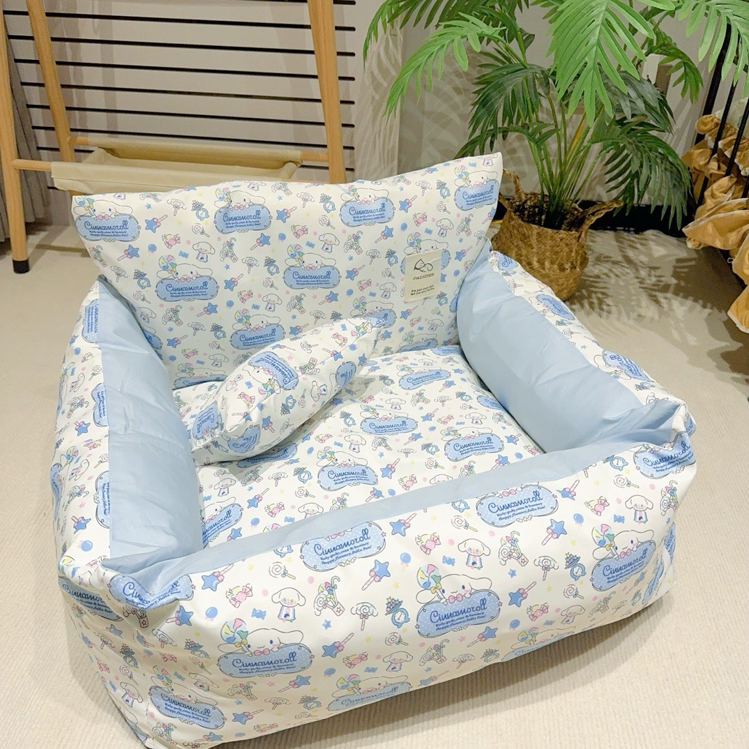 Высококачественный вольер для домашних животных, удобный, полностью съемный и моющийся вольер для кошек, четырехсезонная кровать с спинкой для дивана для собак