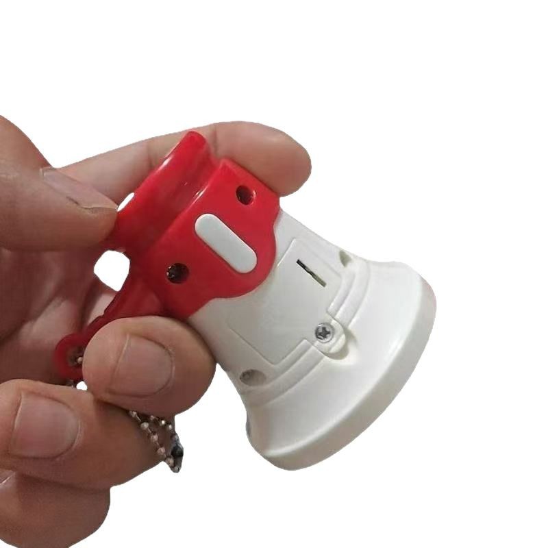 子供の録音の小さいラッパの精巧なネットの赤いかわいいキーホルダーのかばんのペンダントの個性はアクセサリーの雰囲気のおもちゃを整えます。