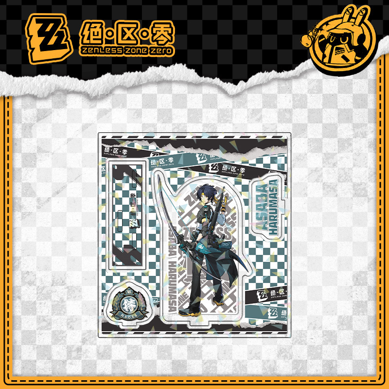Acrylic stand custom MJ peripheral combination glass laser three-insert stand