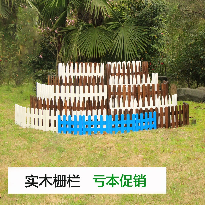 Открытый антикоррозийный деревянный забор забор балкон забор забор газон ограждение украшение питомца сад рождественские украшения