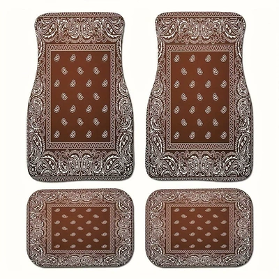 4-Piece Set Easy to Care For, Avtomobil döşəmə paspasları - new-car-floor-mats-3-3344cm-two-piece-set