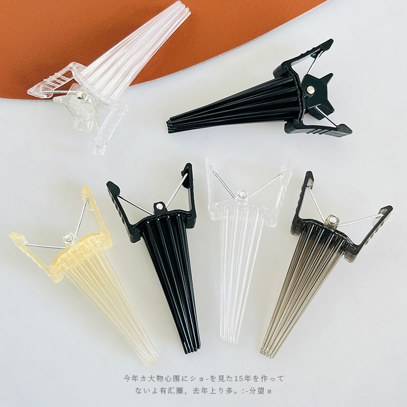 发根蓬松夹气质自然高颅顶蓬松神器女前额发夹刘海定位夹定型发卡|undefined