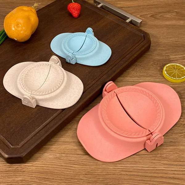 New Wheat Straw Dumpling Maker, Creative Flower-Shaped Dumpling Mold, Dumpling Clip, Dumpling Stamp, Dumpling Wrapping Tool