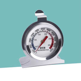 烘焙耐高温不锈钢烤箱温度计烧烤烤炉座式焗炉指针温度计50-300℃