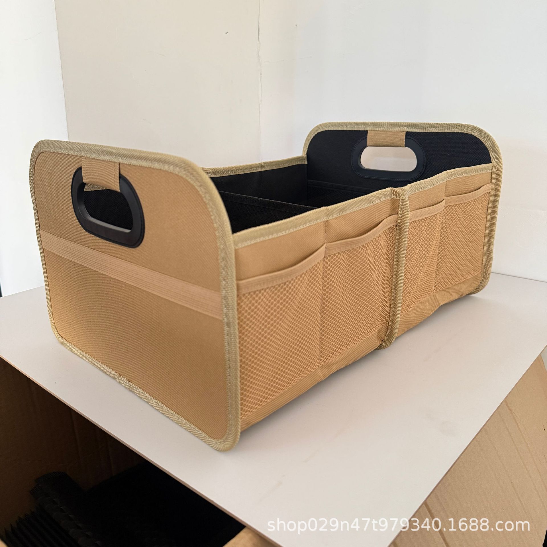 Cross-Border Car Trunk Storage Box Car Foldable Large-Capacity Storage Box Oxford Cloth Car Storage Box