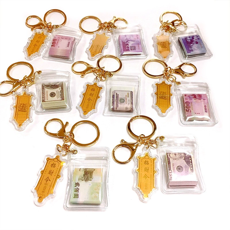 Small creative keychain, commemorative pendant
