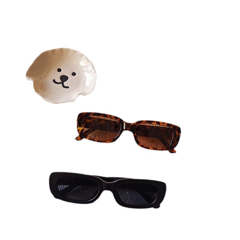 Ins gafas de sol retro para niños personalidad estilo occidental estilo cóncavo fotos decorativas gafas de sol de montura cuadrada para bebé
