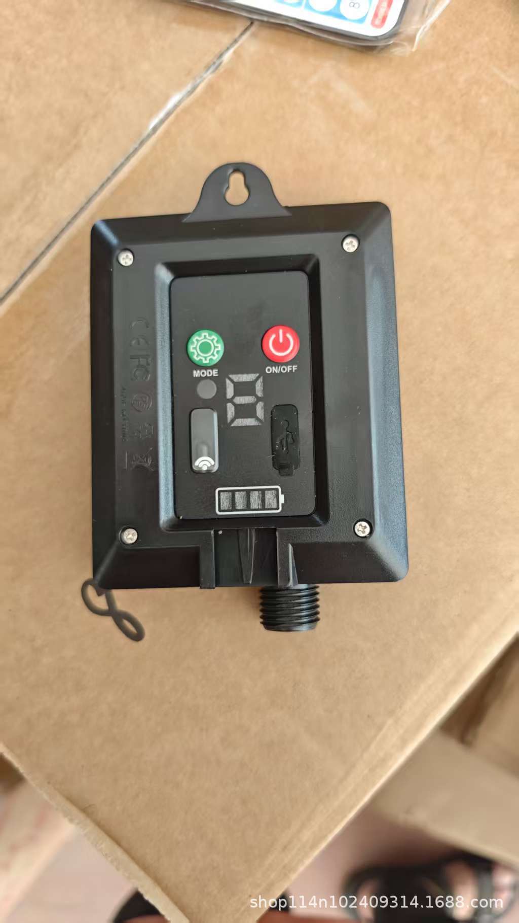 Cadena de Luces LED Solares G40, Energía Solar, Impermeable IP65, Control Remoto, para Exterior
