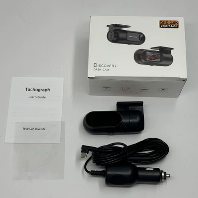Cross-Border Hidden Driving Recorder Hd 2.5K Single-Lens Wifi Time-Lapse Recording Gps Track Recorder (Driving recorder) - v40-single-lens