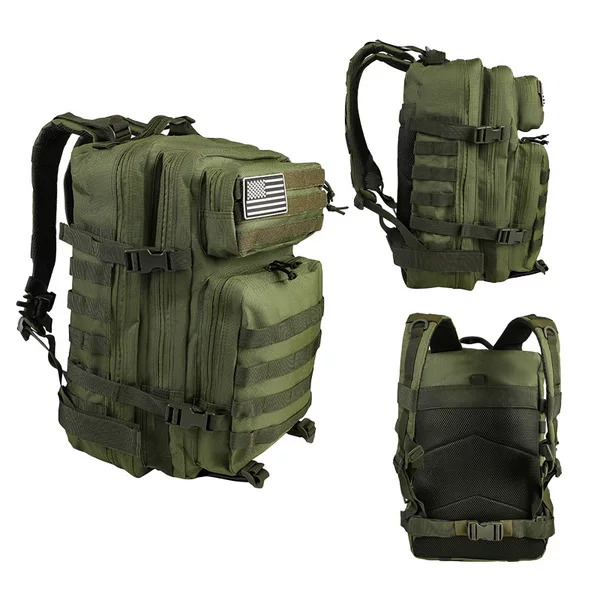 Cross-Border Outdoor Tactical Backpack, Large-Capacity Hiking and Camping Tactical Backpack, Outdoor Tactical Assault Bag