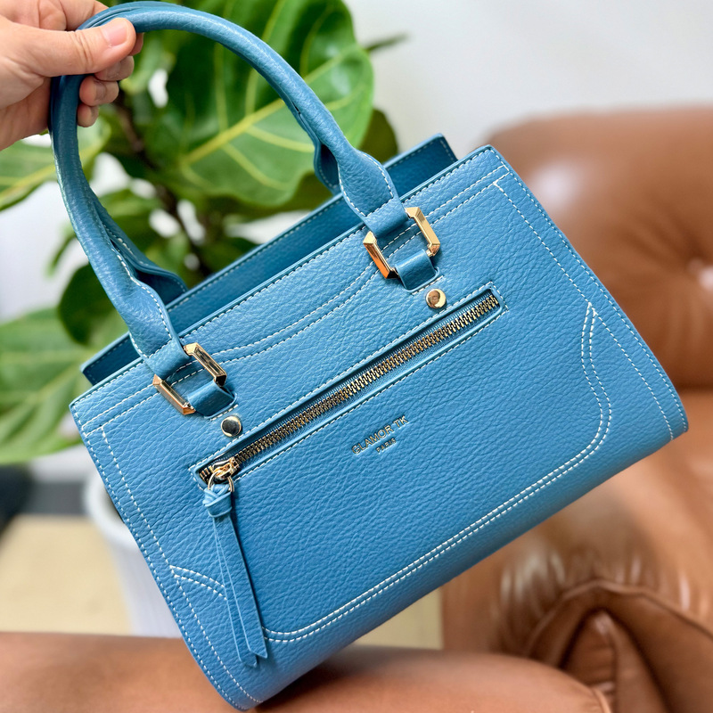 洋气简约百搭时尚手提包包女版handbags个性潮流通勤斜挎小方包|undefined
