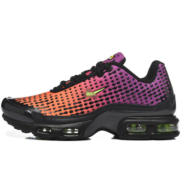 Tn7 Generation Air-Cushioned Shoes for Men, Leather Surface, Breathable, Lightweight Running Shoes, Casual Fashion Low-Top Sneakers, Cross-Border Putian Shoes