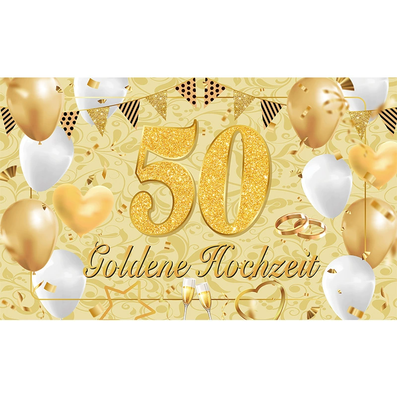 180*110 трансграничных браков 50-летие золотой свадьбы 25-летие серебряной свадебной фотографии фон фото реквизит