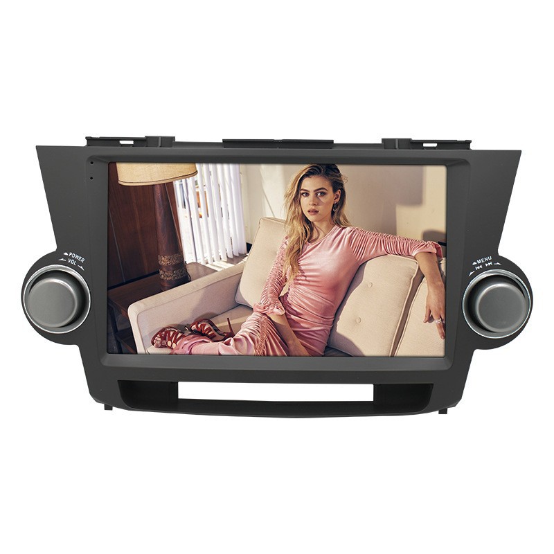 Aplicable a 09-13 Toyota Highlander navegación MP5 navegación del coche todo en una máquina de marcha atrás Imagen Android navegación