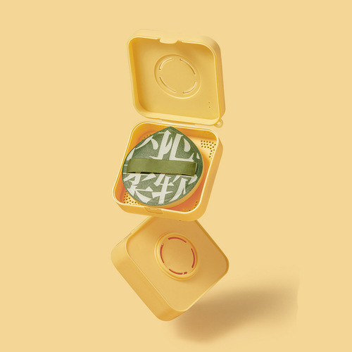 100 points air cushion puff wholesale independently packaged non-eating powdery wood xl makeup sponge marshmallow puff