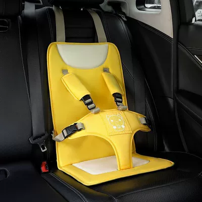 Safety Seats, Car Portable Seat Cushions, Car child safety seat - seat-universal-for-all-seasons-yellow-medium-size-6-months-to-6-years-old