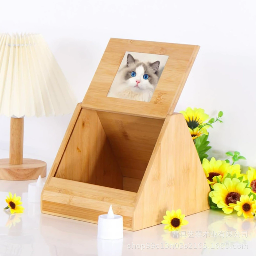 Твердая древесина, фоторамка для кошек, собак, памятная урна для собак, кошек, котят, орнамент, урна для собак, похоронный сувенир