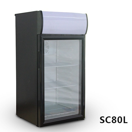 80L 商用展示柜, 促销展示柜, 啤酒饮料展示柜，酒水饮料冷藏箱，