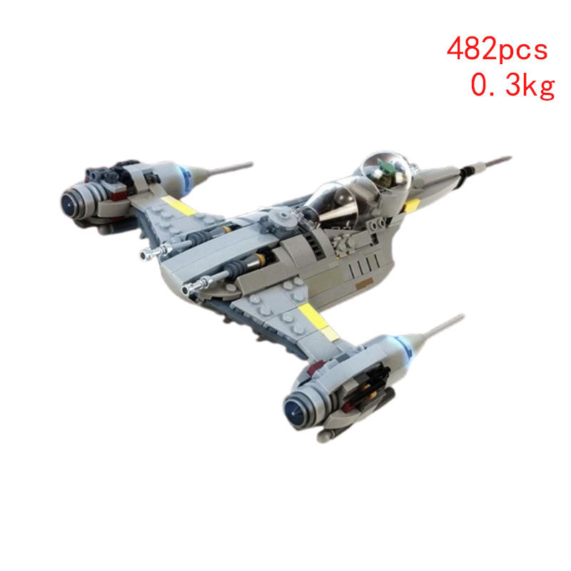 Modelo de caça de combate em blocos de construção_voghion.com