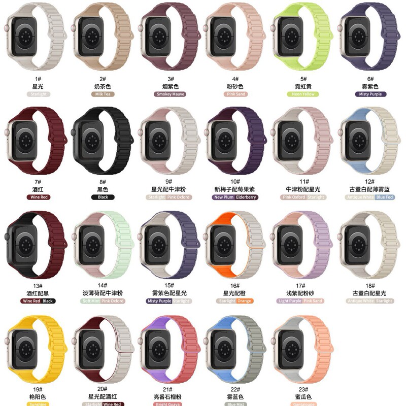 The Second-Generation and Third-Generation Slim Waist Watch Strap Is Suitable for Apple Iwatch23456789S10 Watch Strap Apple Watch Strap