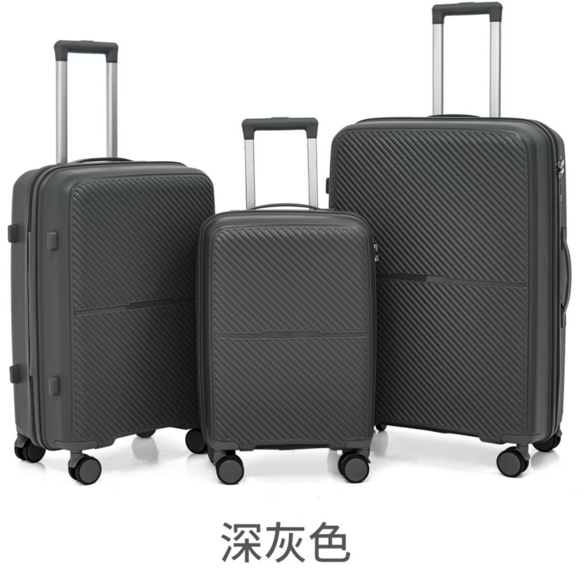 Procesamiento personalizado 20 24 28 pulgadas maletas de embarque maletas de viaje maletas de moda