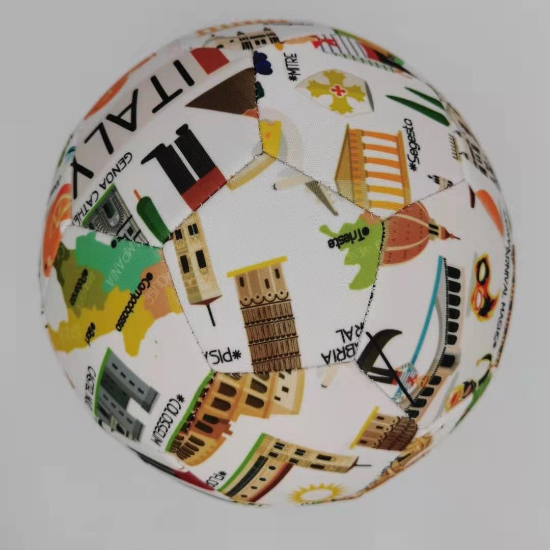 Factory produces diving football No. 5 SBR sewing football beach…